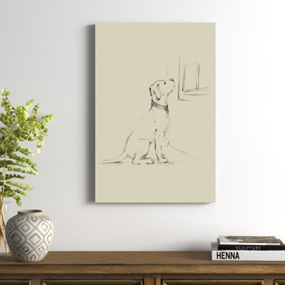 «Waiting for Master III», reproduction d'art sur toile