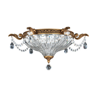 Milano Crystal Flush Mount