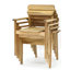 Charvi Stacking Patio Dining Armchair with Cushion