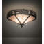 Plafonnier encastré 2 lumières 16 po Fleming