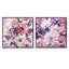 Hafer - Ensemble de 2 impressions sur toile florales-102581159-102581160