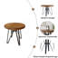 Table de bar ronde-118098355