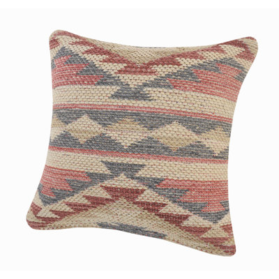 Marrice Southwestern Geometric Square Throw Pillow Cover