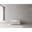 Repose-pieds carré en lin 40X40-122061294