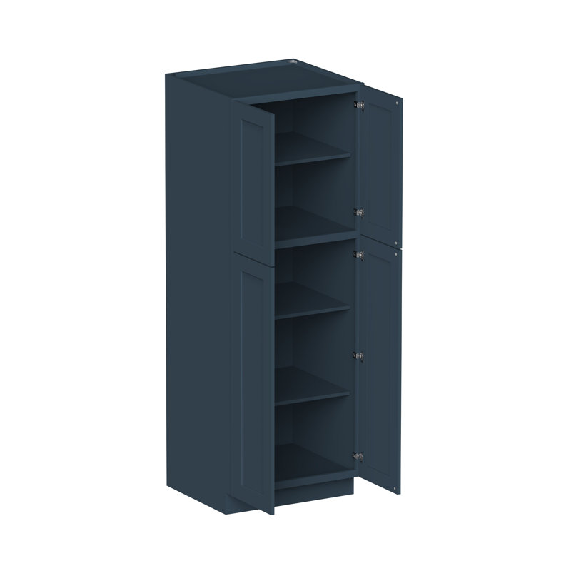 Armoire garde-manger grande de 30 po x P27 po x H84 po prête à assembler, 30", 84"