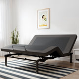 Lysistrate Adjustable Bed Base, Wireless Remote, Independent Incline Durable Motor