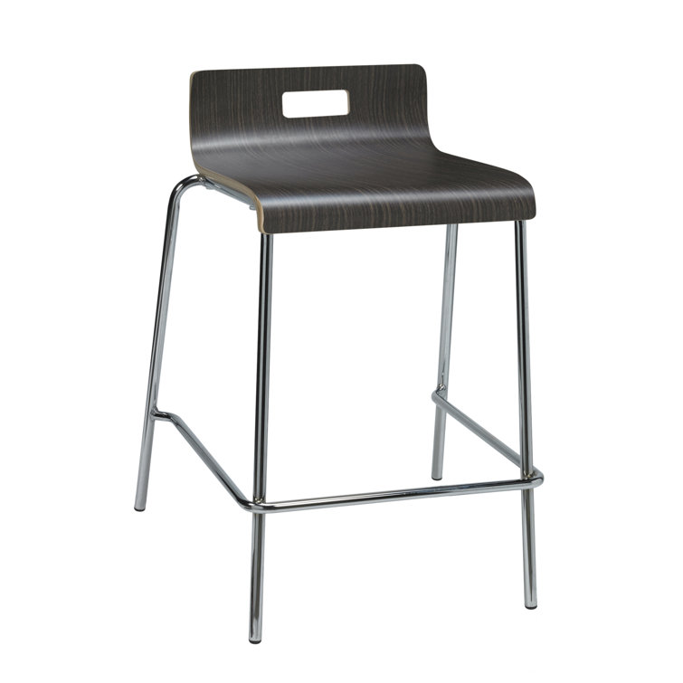 Jive Jive Counter Height Stool Plywood Shell Low Back