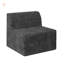 Canapé modulaire en forme de L, canapé compressé bricolage avec un style minimaliste moderne, tissu en velours côtelé, canapé-lit pour le salon et la chambre à coucher, conception écoénergétique - GRIS-1580567839