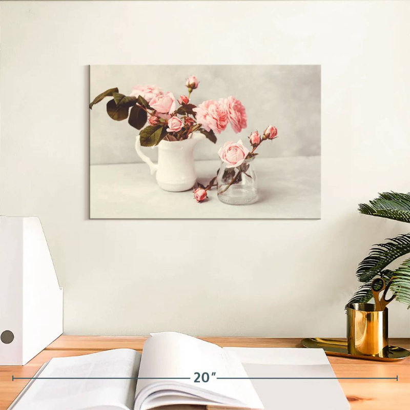 Harnek chic roses roses, H 8 po x l 12 po