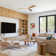 Karlena 52'' Ceiling Fan with LED Lights and Remote Control
