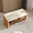 39.4in Multi-functional Shoe Storage Bench-109600251