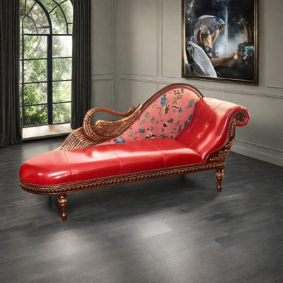 Solid wood carved chair