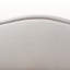 Tête de lit tapissier à garniture cloutée beige grisâtre de H 25,63 po x l 55,43 po x P 2,19 po Montserrad-708368253-708368255