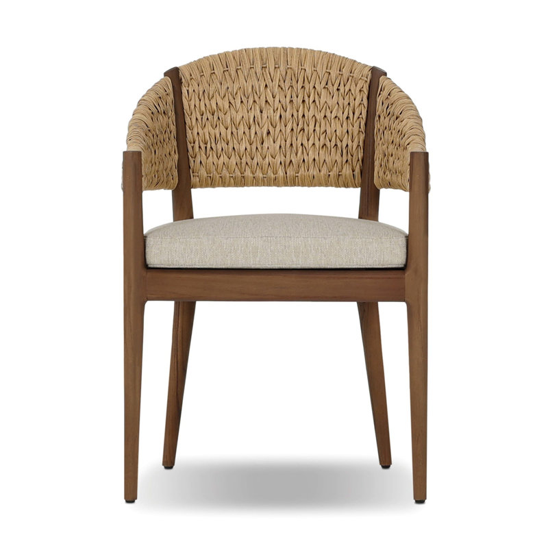 Atwood Outdoor Teak Dining Armchair