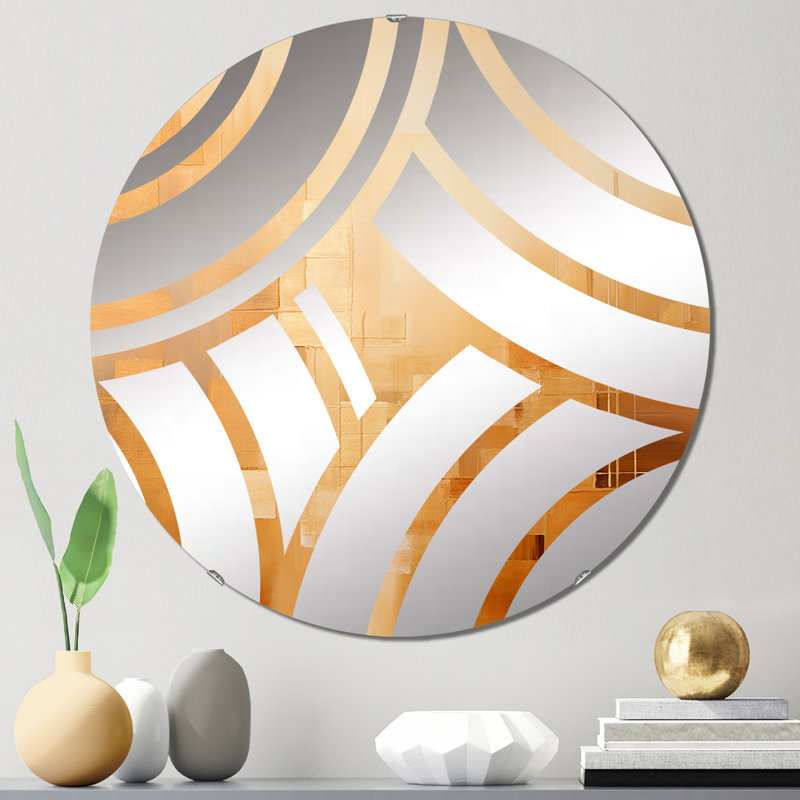 Miroir décoratif Gossman, 23,6 po x 23,6 po