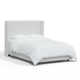 Hanson Upholstered Wingback Bed