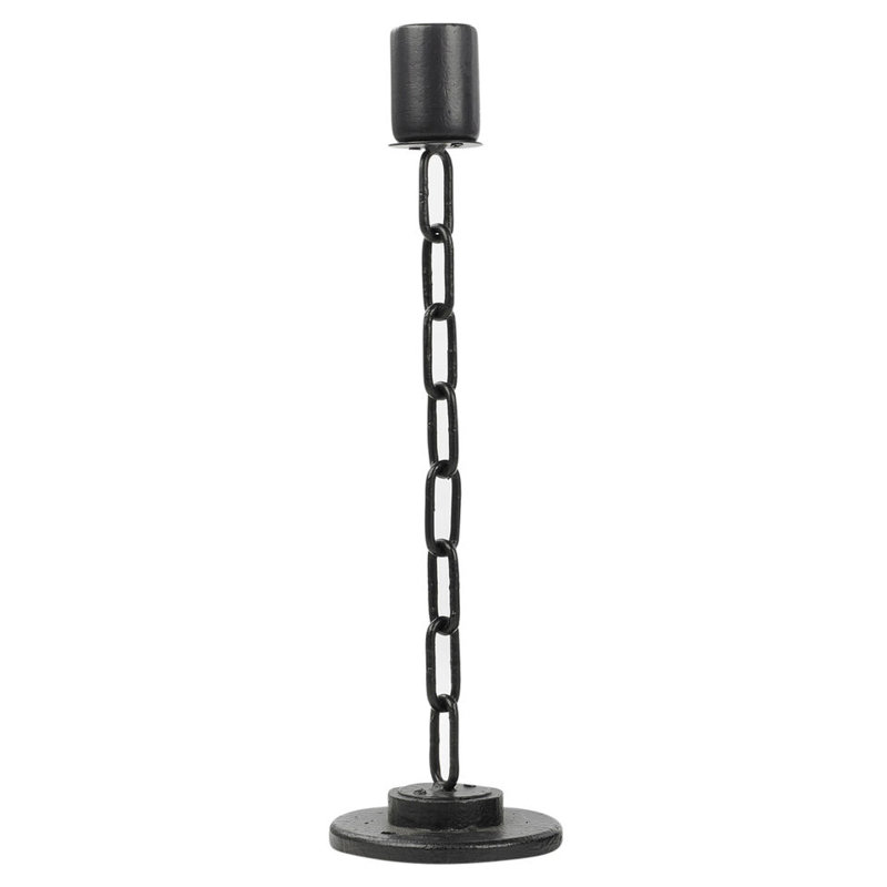 Metal Tabletop Candelabra, 35" H x 4" W x 4" D