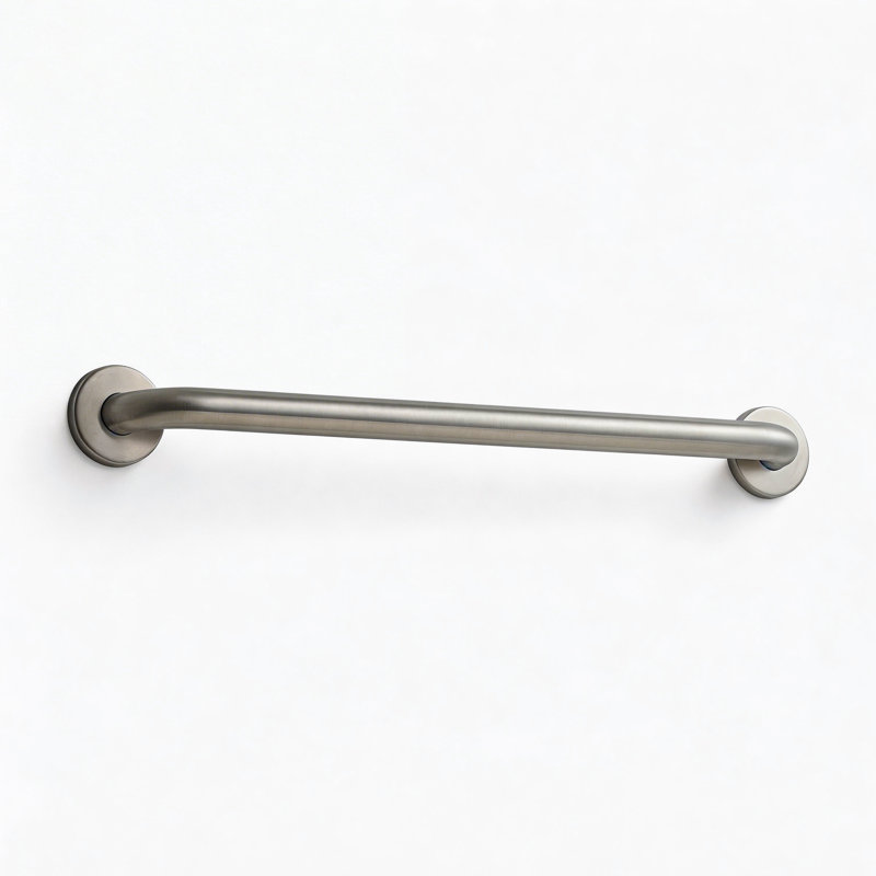 Barre d'appui pour salle de bain 24 po, Nickel brossé