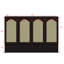 Armoire lit escamotable sophistiquée pour grand lit avec station de charge et grand tiroir de rangement-2050325288