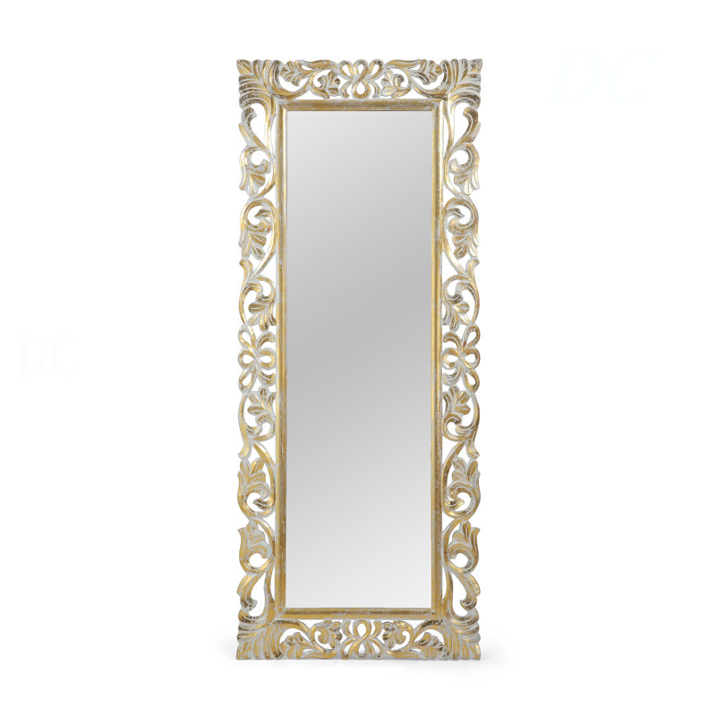 RECTANGLE CARVED MIRROR