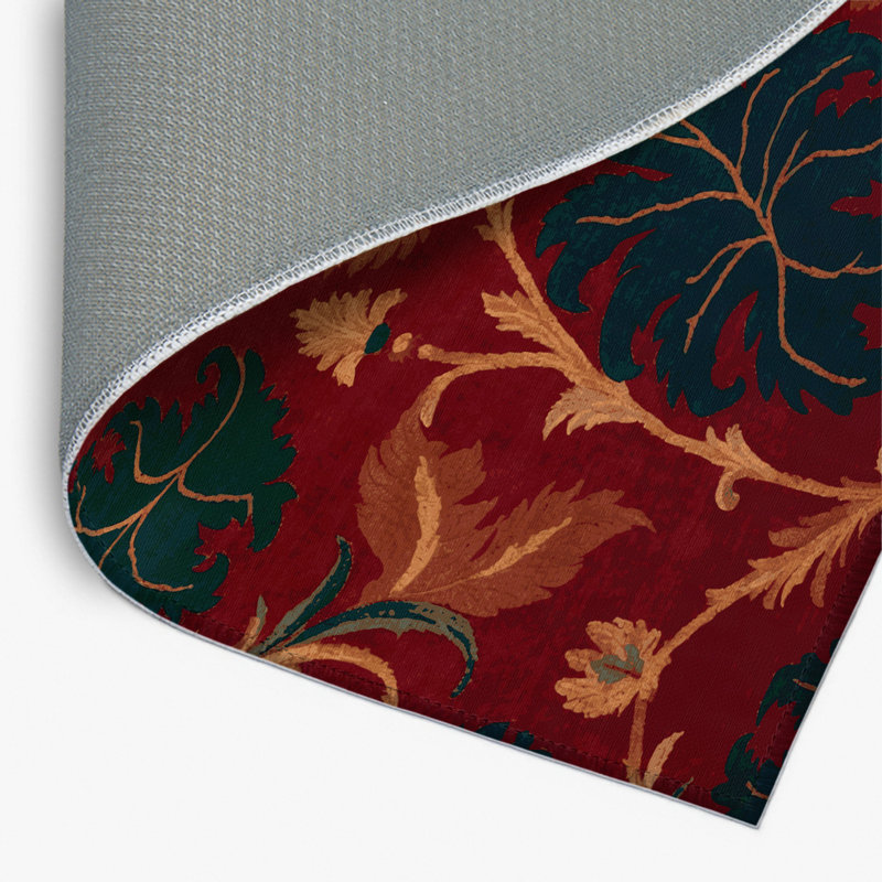 Tapis d'intérieur et d'extérieur brun français, Rectangulaire 2 pi x 3 pi