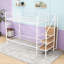 Lit superposé en métal avec escalier et garde-robe-1018286606-1018286643