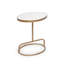 Table d'appoint en marbre Luxe Halo