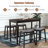 4 - Person Four Leg Dining Set