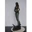 Copper/Metal Mermaid Holding a Shell Floor Fountain