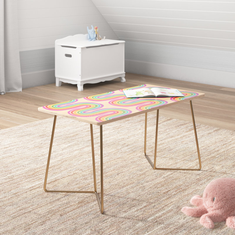 Table basse traîneau