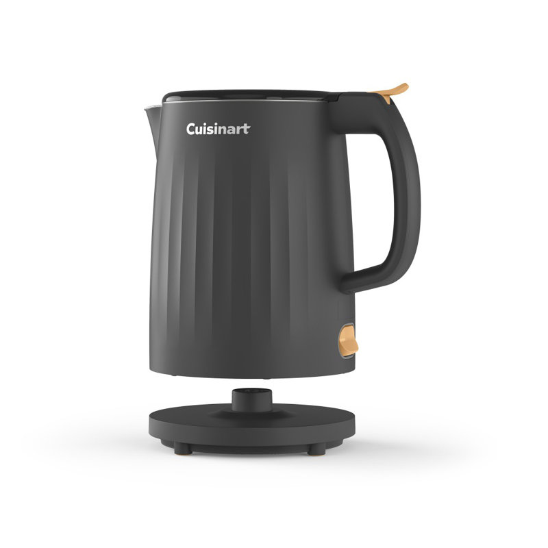 Cuisinart Soho 1-Liter Double-Wall Electric Kettle, Black