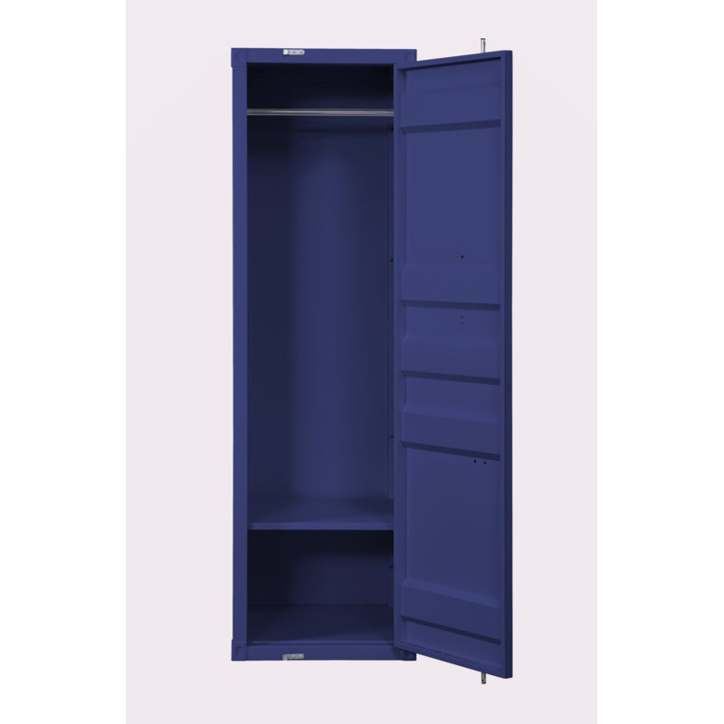 Finition de la garde-robe, Bleu