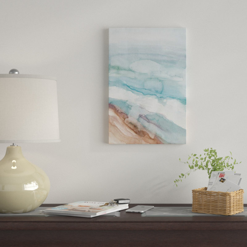 «Ocean Breeze», impression sur toile, H 40 po x l 26 po x P 1,5 po, Pas de tapis, Toile tendue