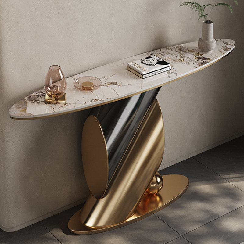 Console légère, luxueuse et moderne, H 32,3 po x l 47,2 po x P 15,7 po