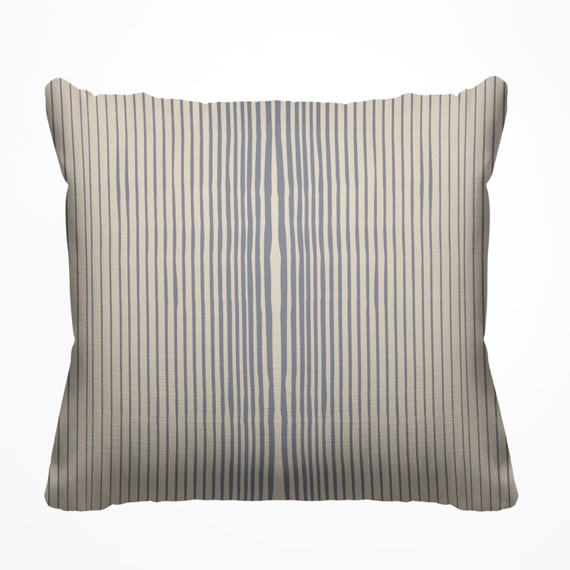 Coussin intérieur / extérieur Ash River, Beige, L 17 po x H 17 po