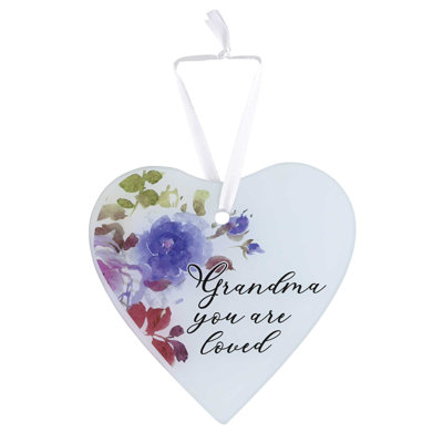 Glass Ornament Grandma You Are Loved