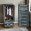 Cunha 2 Door MDF & Particleboard Wardrobe-1388878285