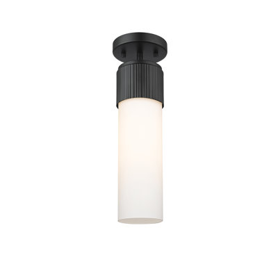 Mailani Glass Semi Flush Mount