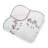 Gwen Floral Embroidered Scalloped Single Bedspread/Coverlet-1603283684