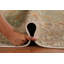 Tapis traditionnel rétro vert 8 x 11