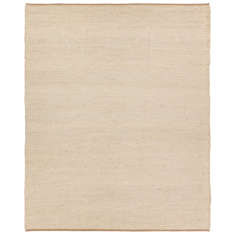 Jute / Sisal Area Rug in Banana Crepe/Apple Cinnamon/Soybean, Rectangle 5' x 8'