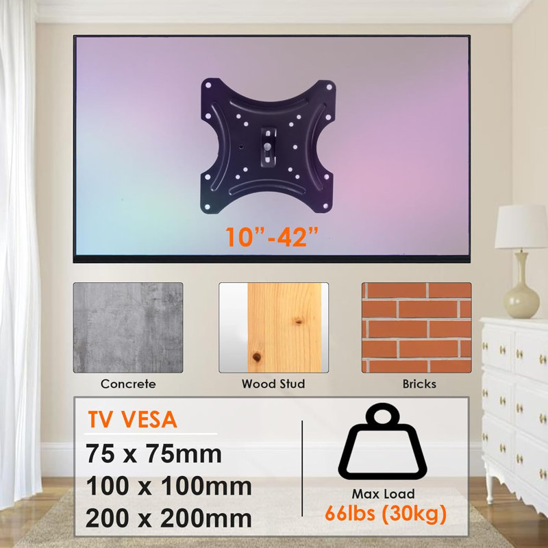 ATEK Multi-Screen Single Screen Electronic Mount