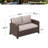 Argyri Stylish Wicker Outdoor Patio Loveseat-86710792