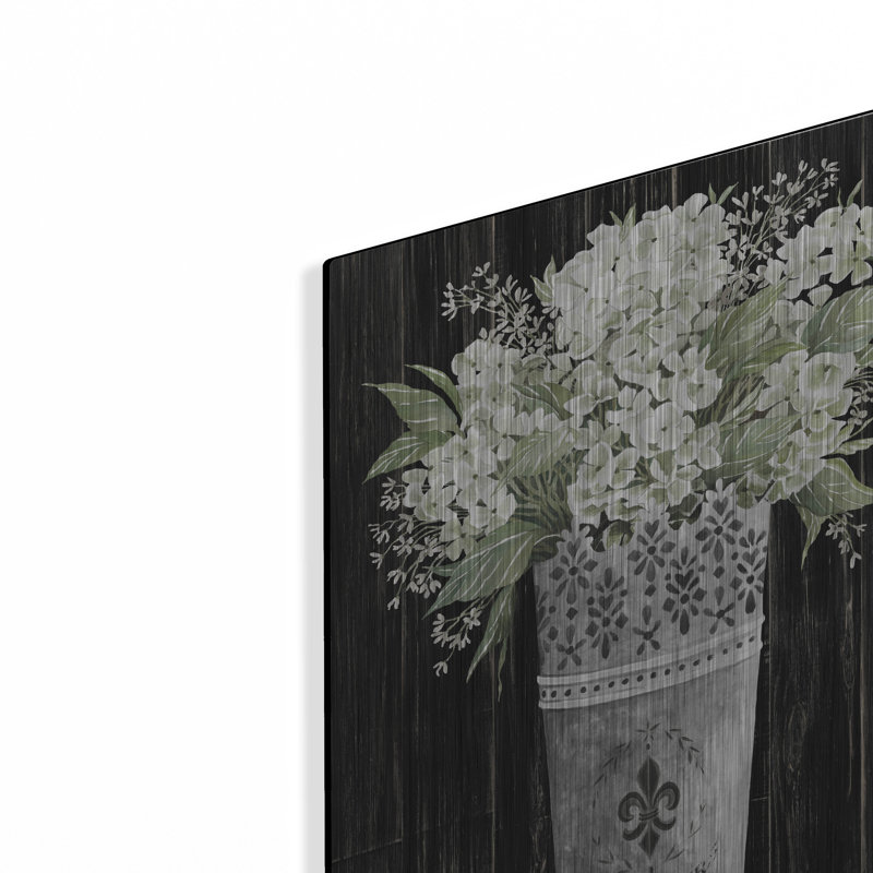 «Punched Tin Floral I» par Cindy Jacobs, H 16 po x l 12 po
