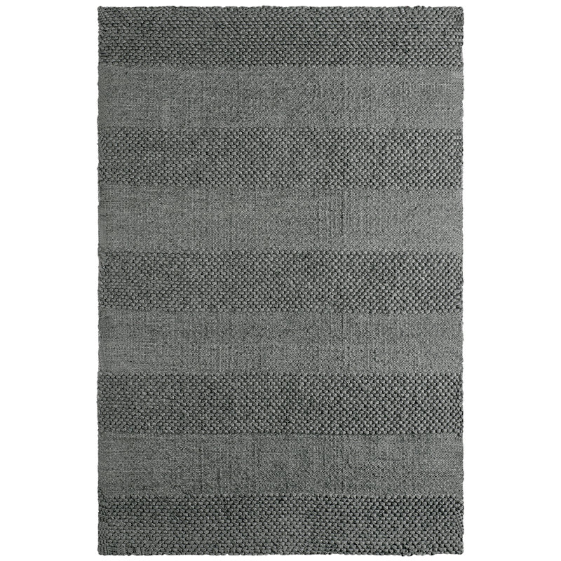 Trystan Solid Colour Hand Woven Area Rug, Rectangle 80 x 150cm