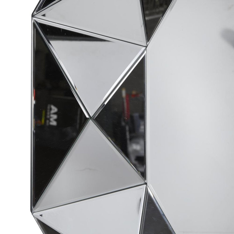 Schlesinger Frameless 39" Wide Wall Mirror