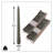 Unscented Taper Candle-96319598