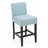 Fabric Barstool with Solid Wood Frame-2043483500