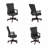 Huckins Vinyl Executive Chair-59797411-59797413