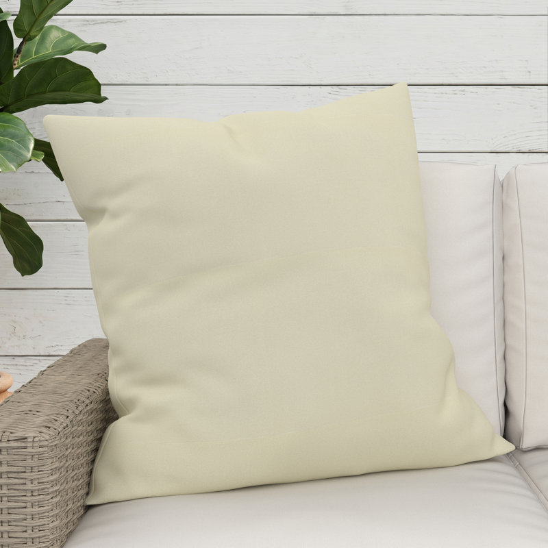 Gabi Sunbrella® Indoor/Outdoor Throw Pillow, Square 24", Canvas Canvas Sunbrella® Canvas